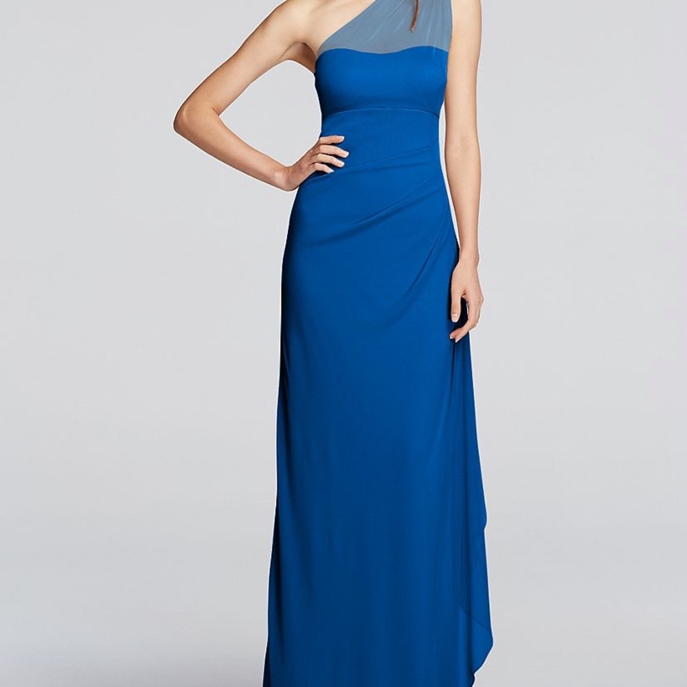 David’s Bridal Bridesmaid dress Horizon